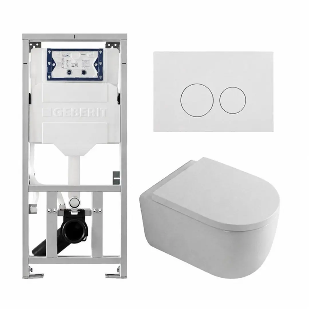 QeramiQ Dely Swirl Toiletset