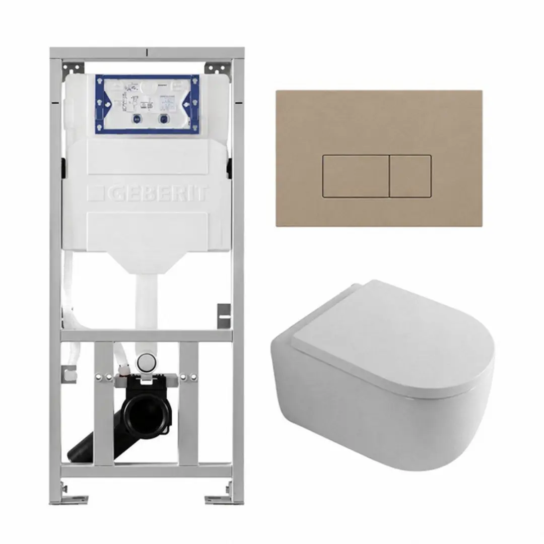 QeramiQ Dely Swirl Toiletset