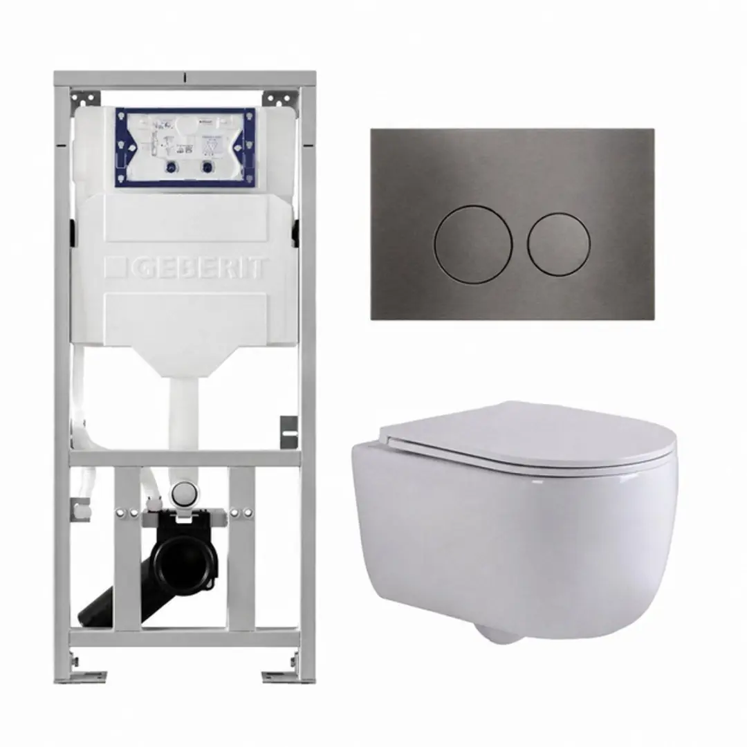 QeramiQ Dely Swirl Toiletset