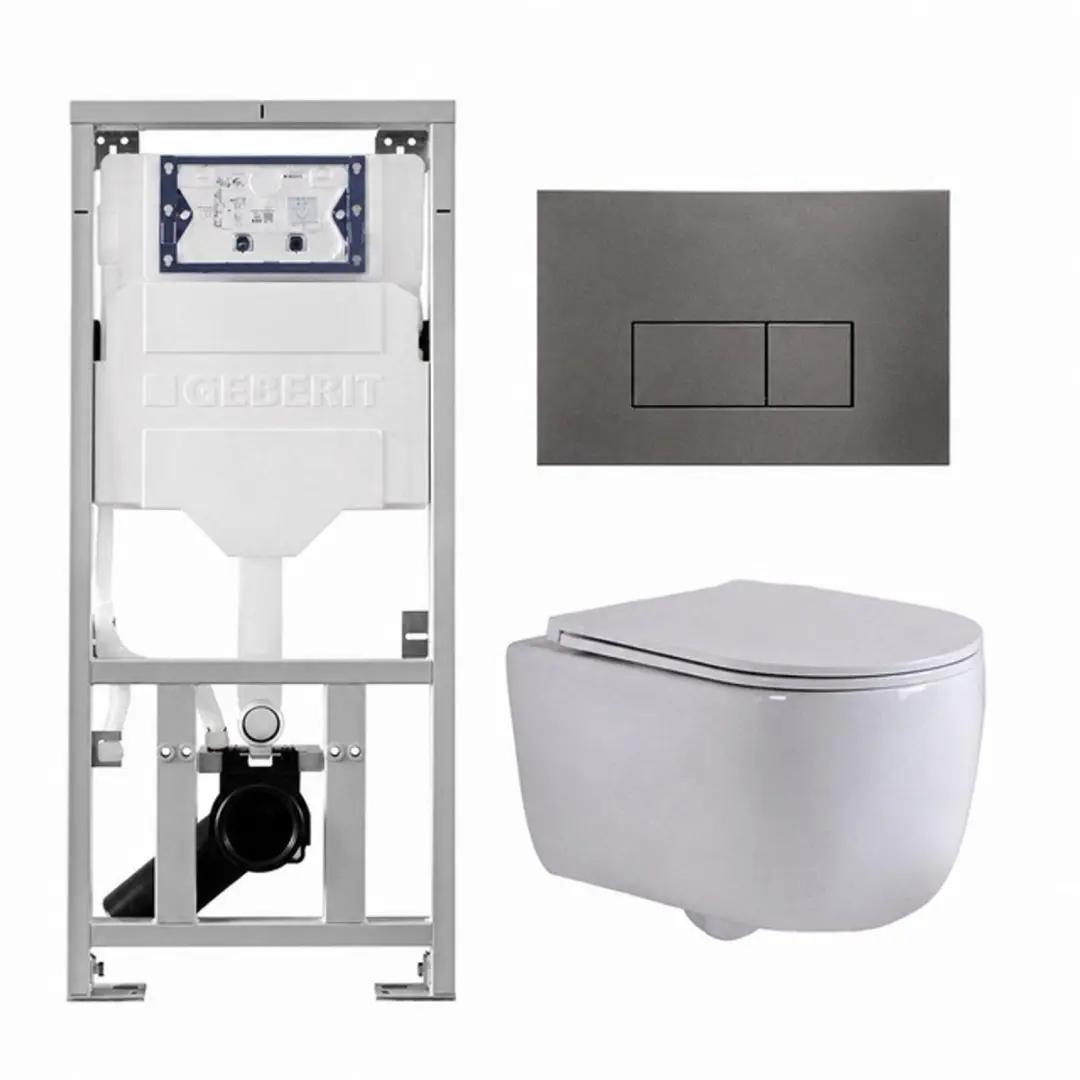 QeramiQ Dely Swirl Toiletset