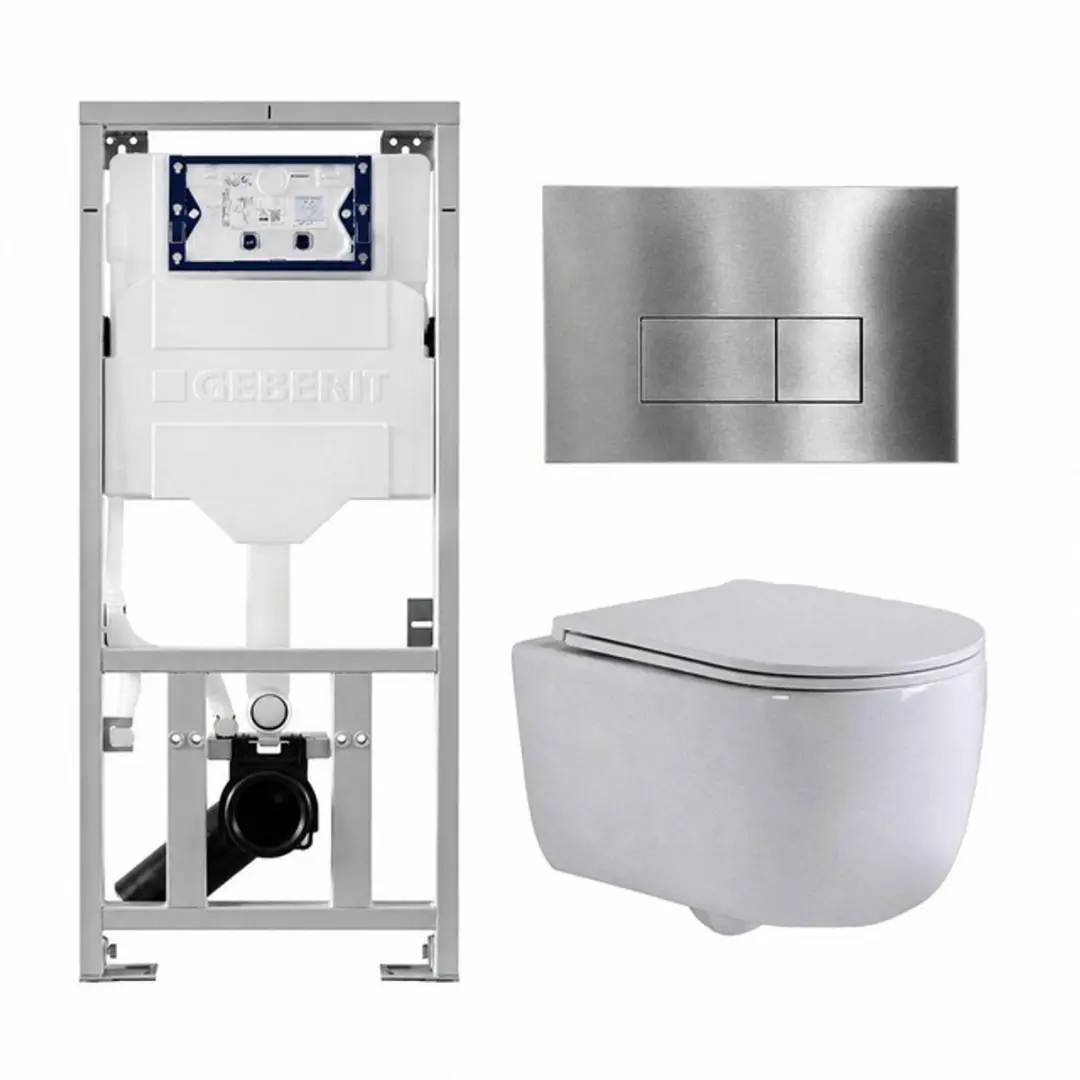 QeramiQ Dely Swirl Toiletset