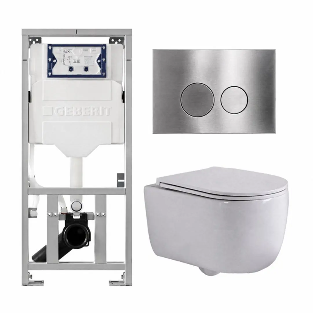 QeramiQ Dely Swirl Toiletset
