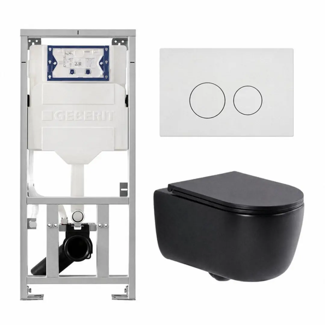 QeramiQ Dely Swirl Toiletset