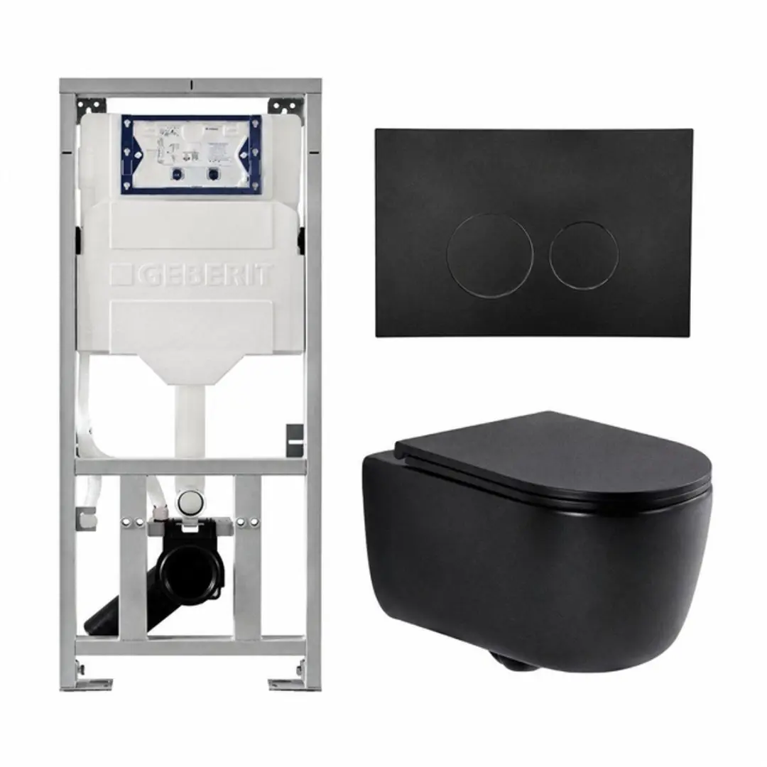 QeramiQ Dely Swirl Toiletset