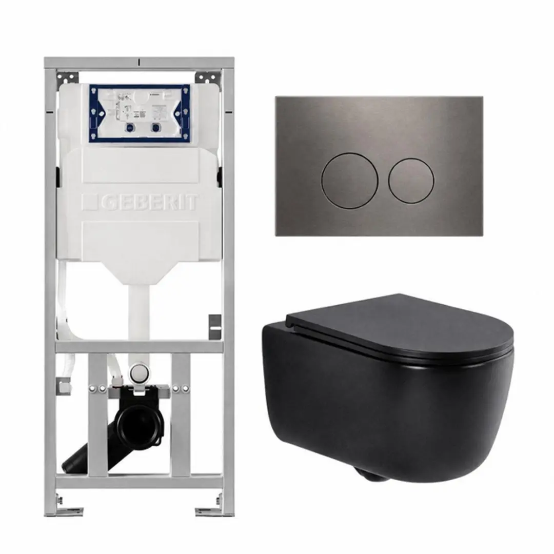 QeramiQ Dely Swirl Toiletset