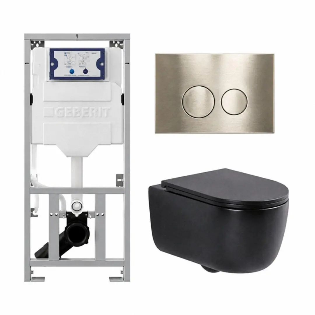 QeramiQ Dely Swirl Toiletset