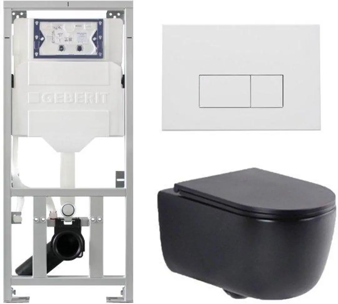 QeramiQ Dely Swirl Toiletset