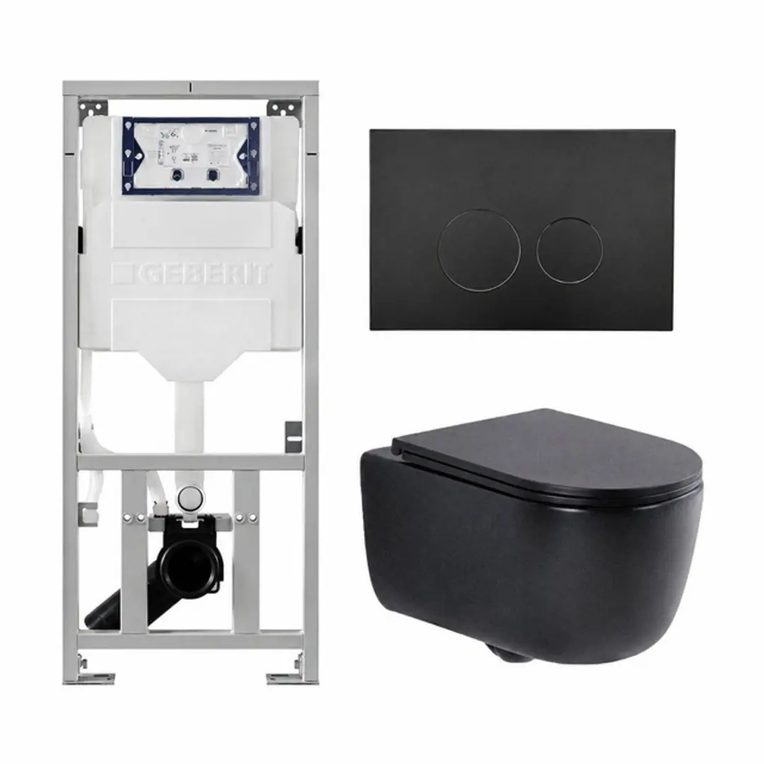QeramiQ Dely Swirl Toiletset
