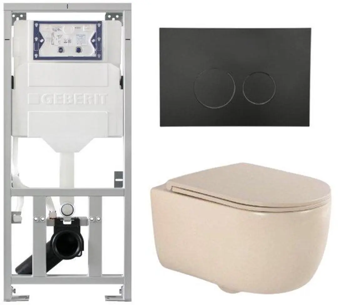 QeramiQ Dely Swirl Toiletset