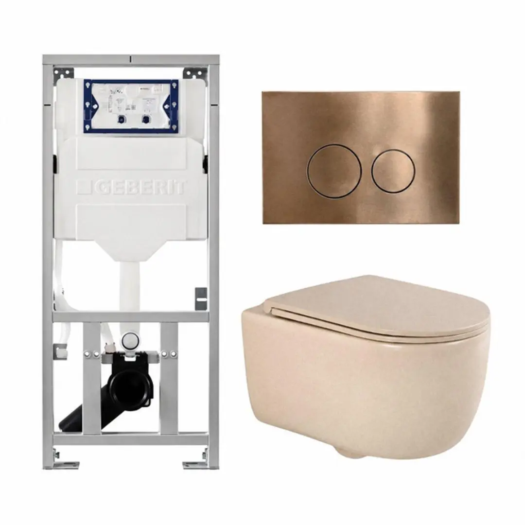 QeramiQ Dely Swirl Toiletset