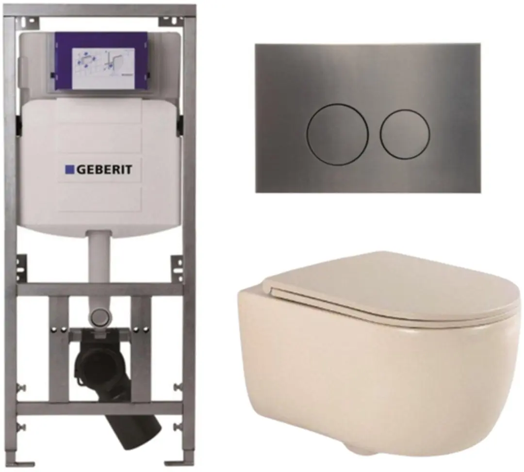 QeramiQ Dely Swirl Toiletset