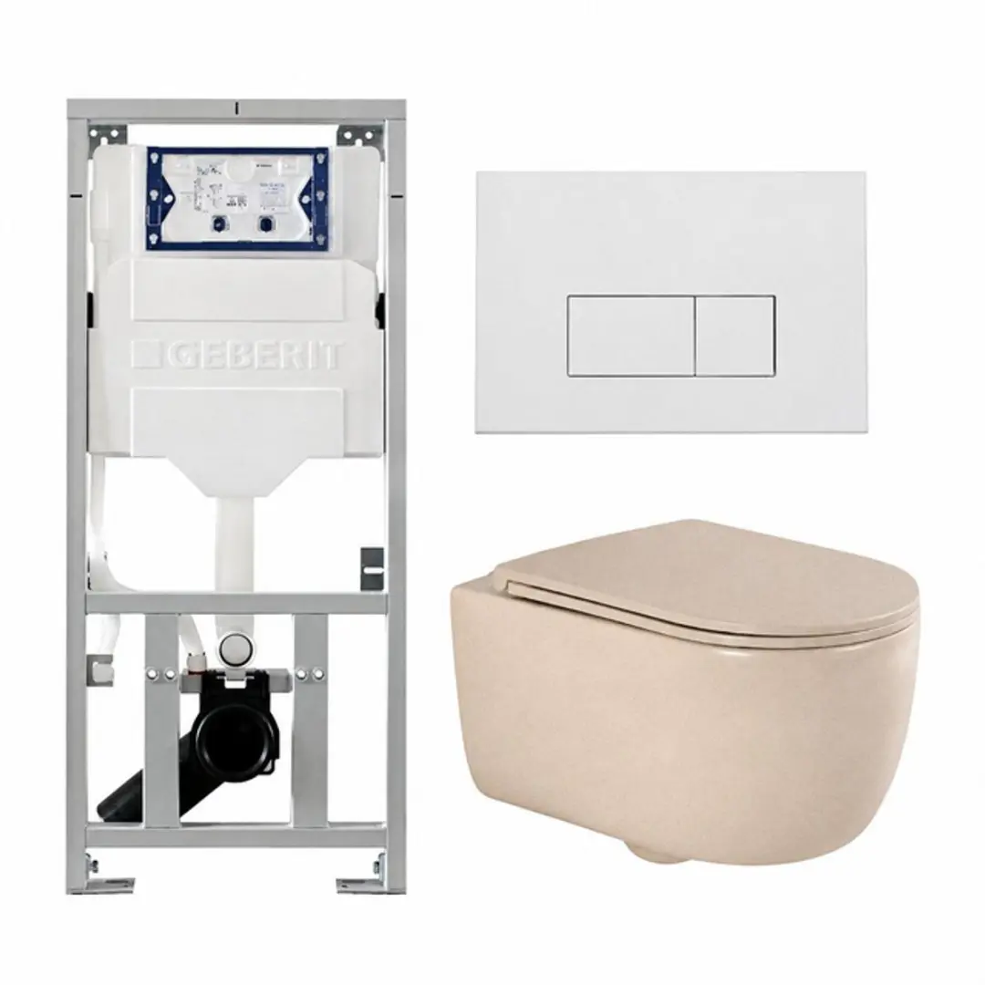 QeramiQ Dely Swirl Toiletset