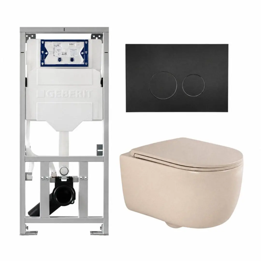 QeramiQ Dely Swirl Toiletset