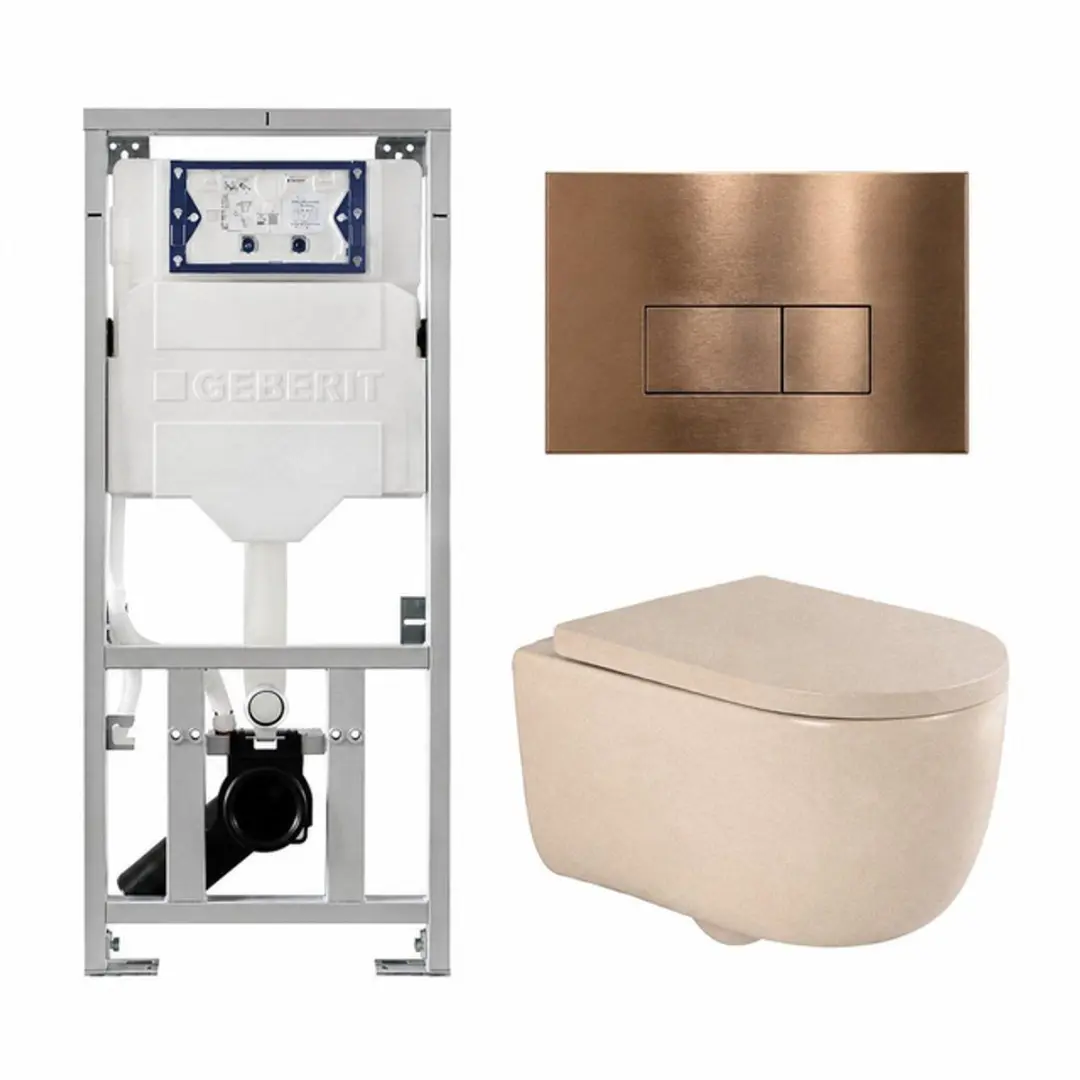 QeramiQ Dely Swirl Toiletset