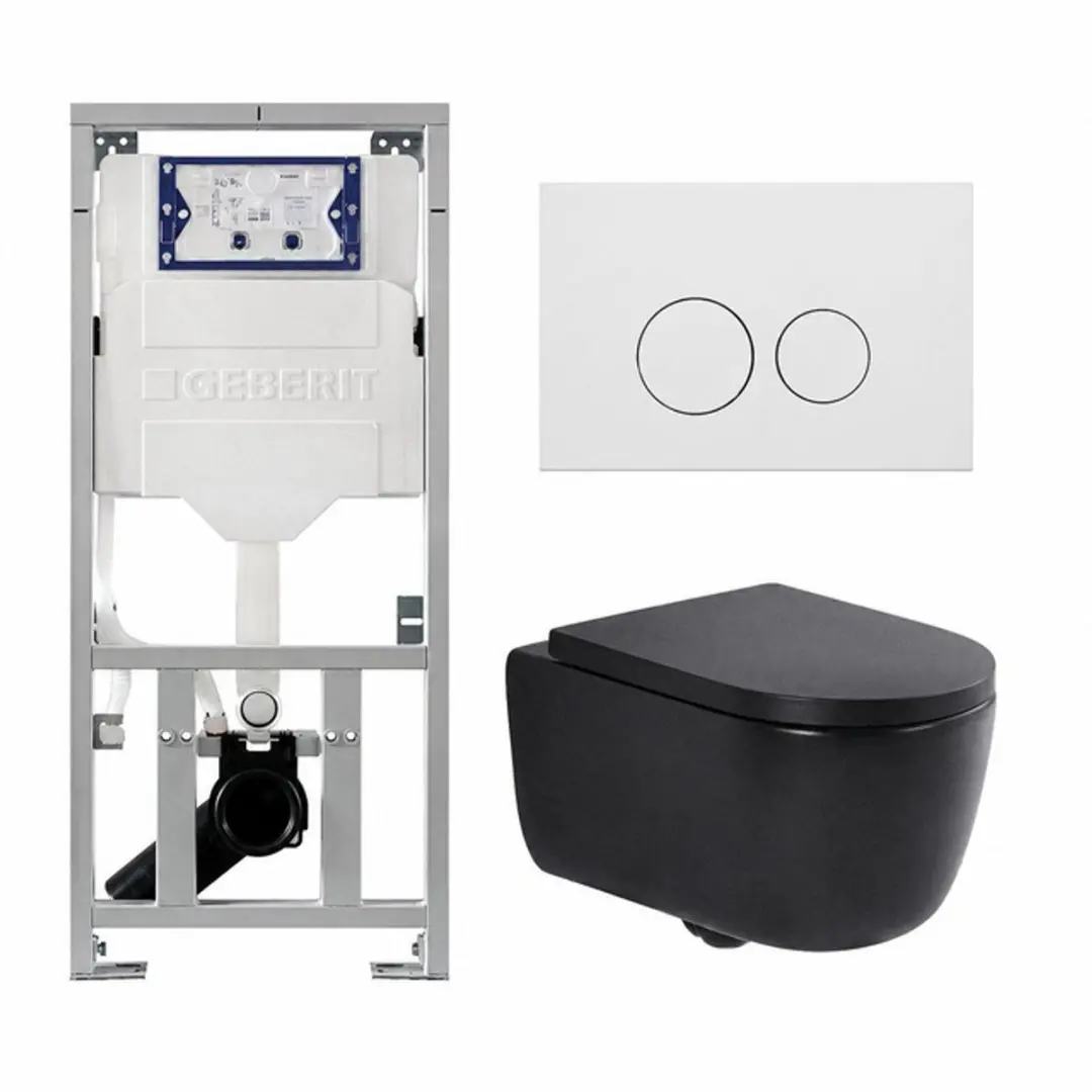 QeramiQ Dely Swirl Toiletset