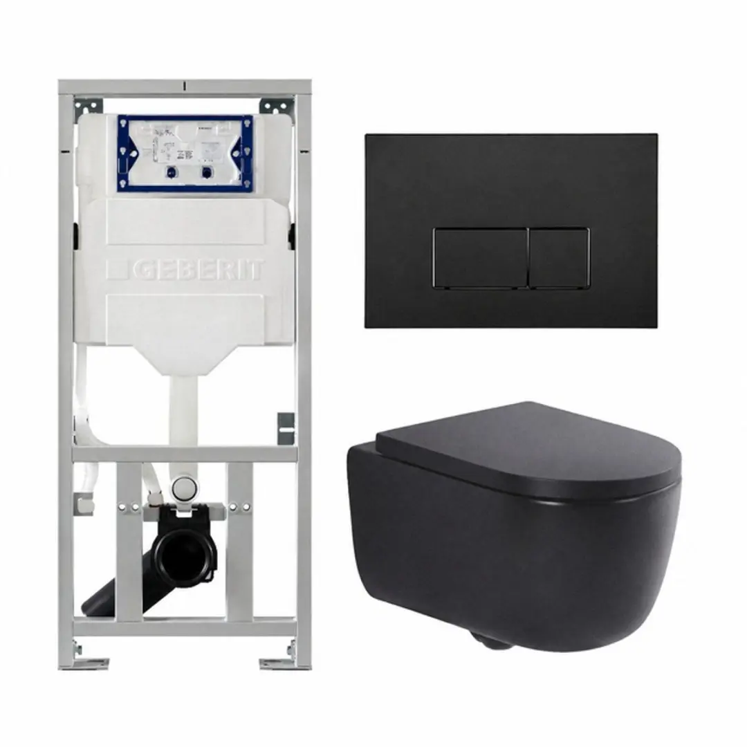 QeramiQ Dely Swirl Toiletset