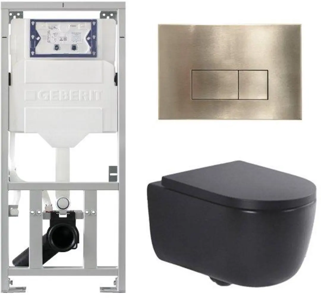 QeramiQ Dely Swirl Toiletset