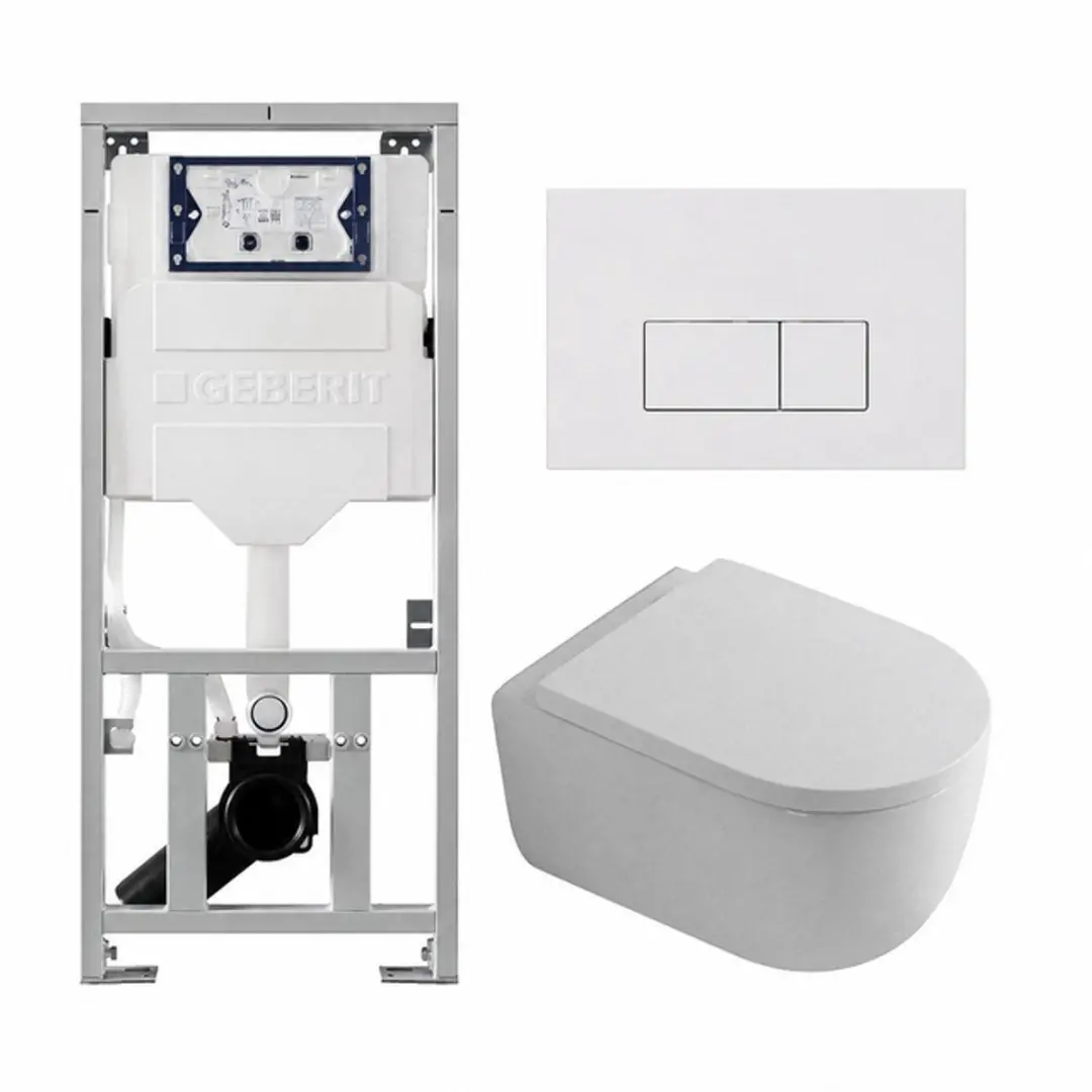QeramiQ Dely Swirl Toiletset