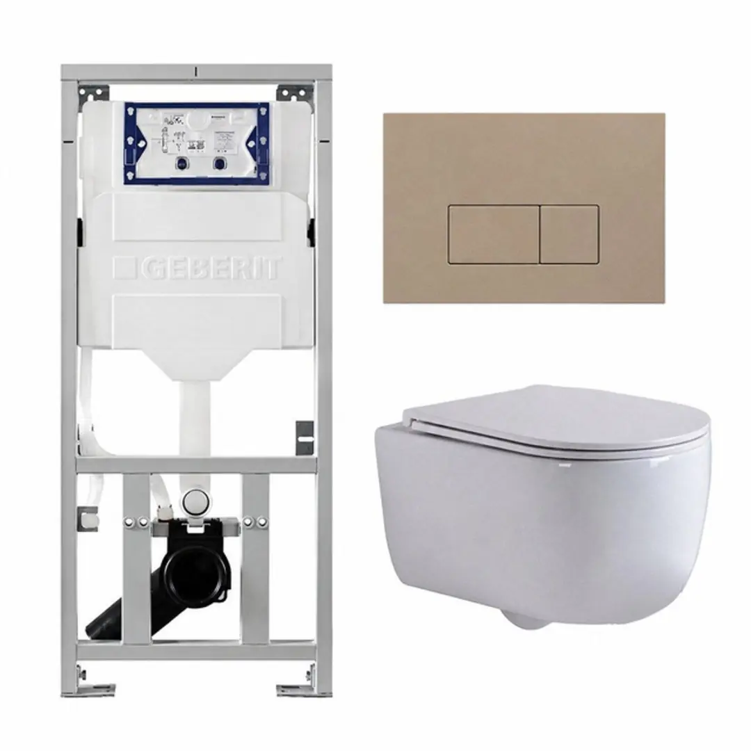 QeramiQ Dely Swirl Toiletset