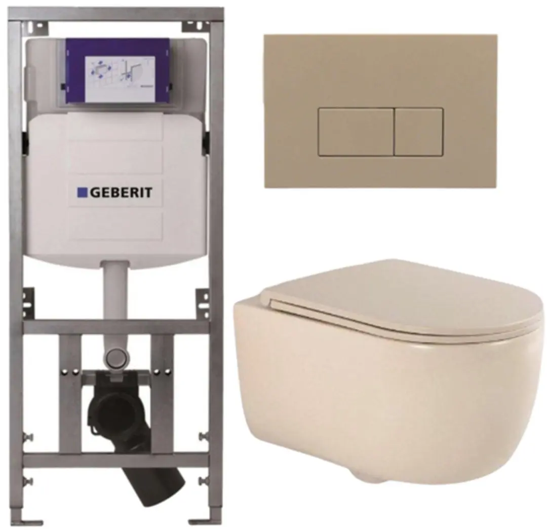 QeramiQ Dely Swirl Toiletset