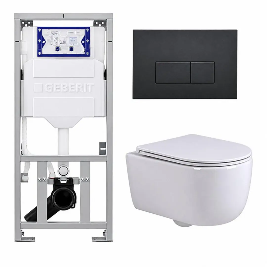 QeramiQ Dely Swirl Toiletset