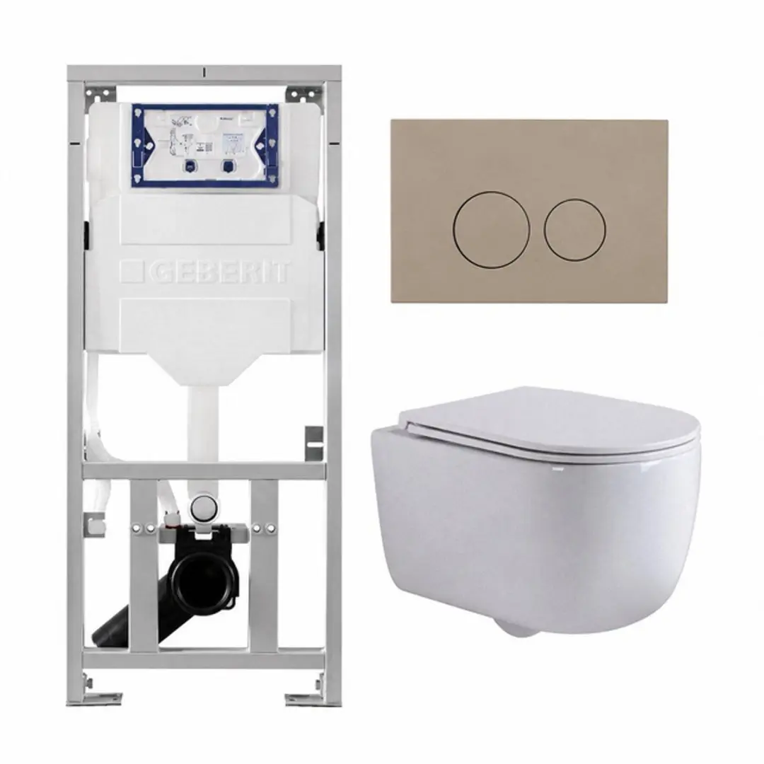 QeramiQ Dely Swirl Toiletset