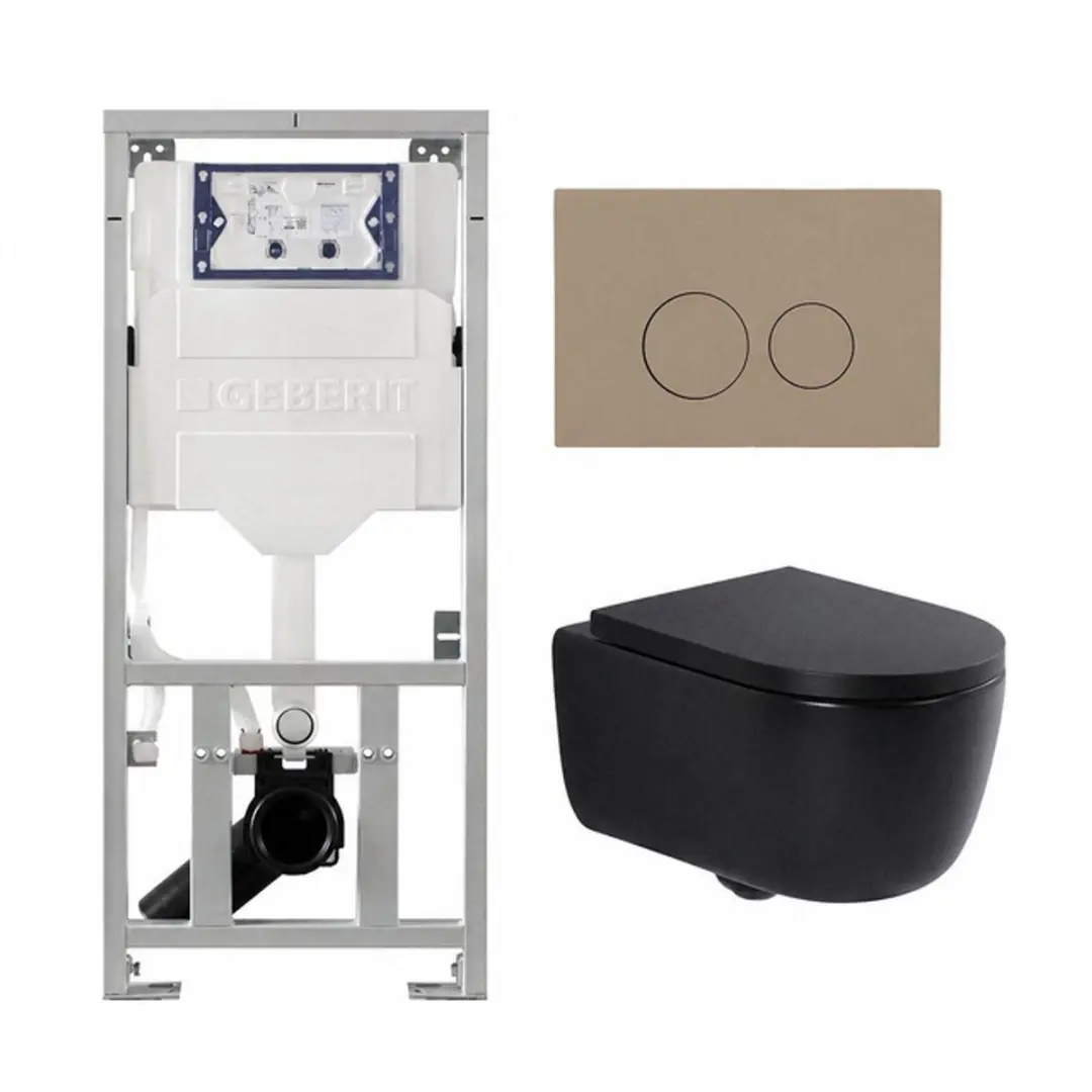 QeramiQ Dely Swirl Toiletset