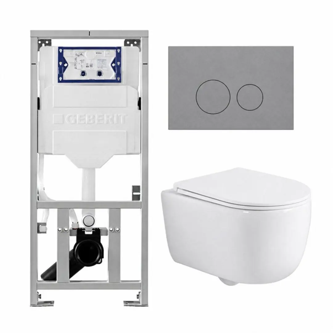 QeramiQ Dely Swirl Toiletset