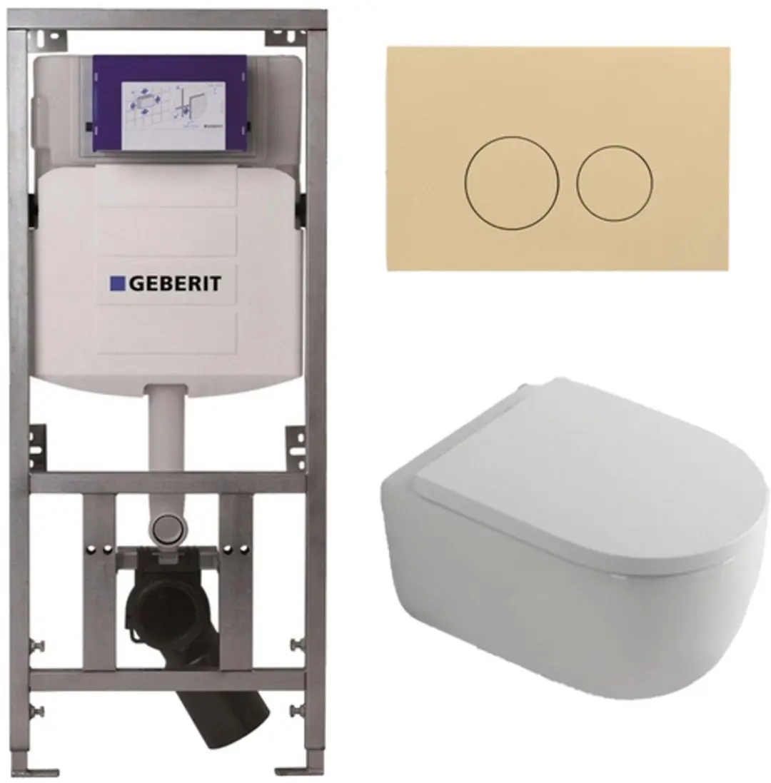 QeramiQ Dely Swirl Toiletset