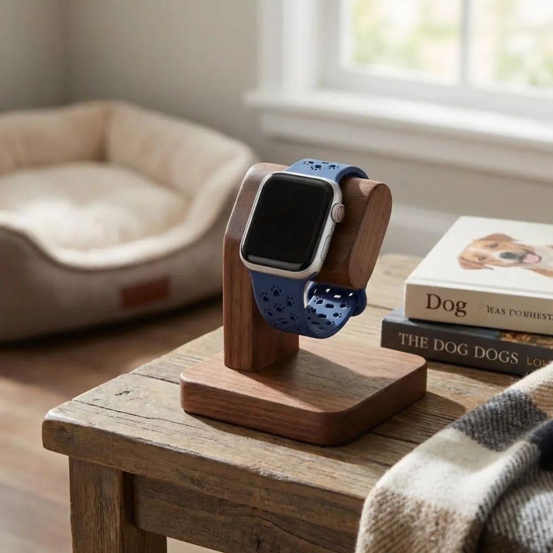 NUVEX Blauw Siliconen Horlogebandje Apple Watch - One Size