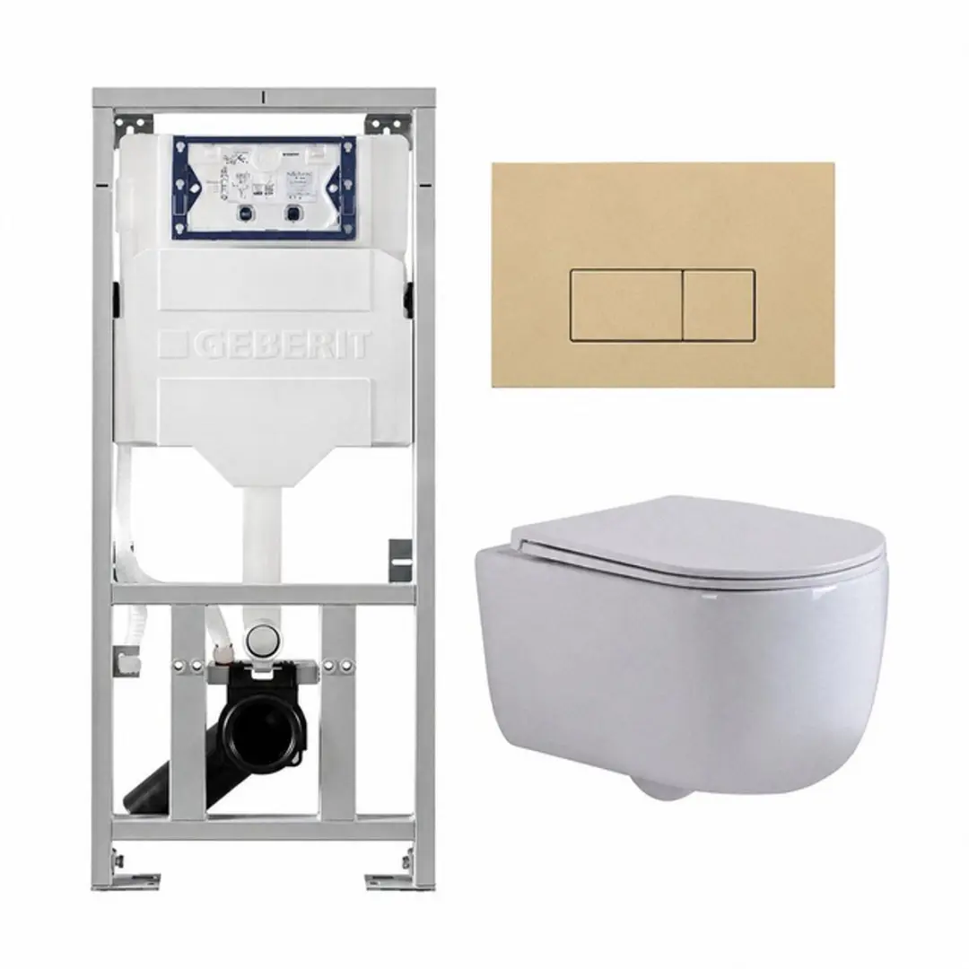 QeramiQ Dely Swirl Toiletset