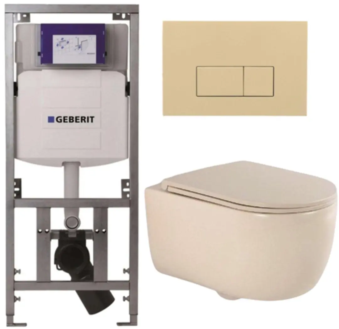 QeramiQ Dely Swirl Toiletset