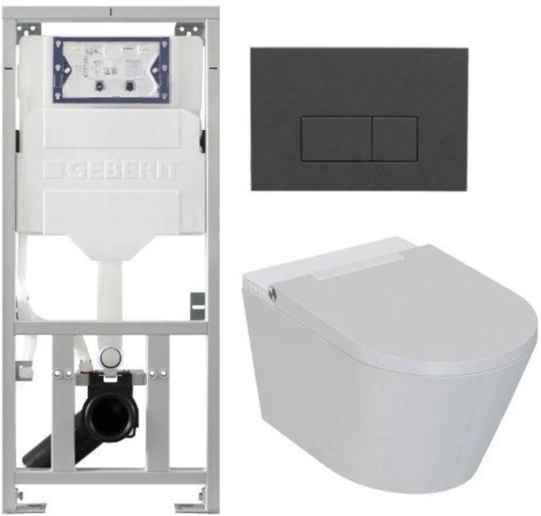 QeramiQ Luma Douche WC Set