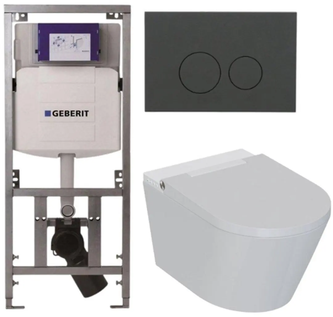 QeramiQ Luma Douche WC Set