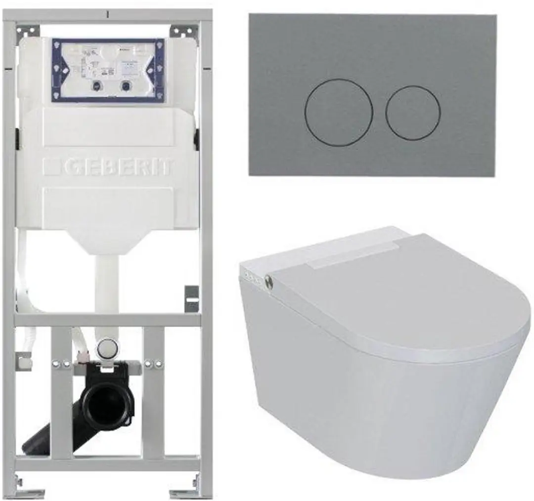 QeramiQ Luma Douche WC Set