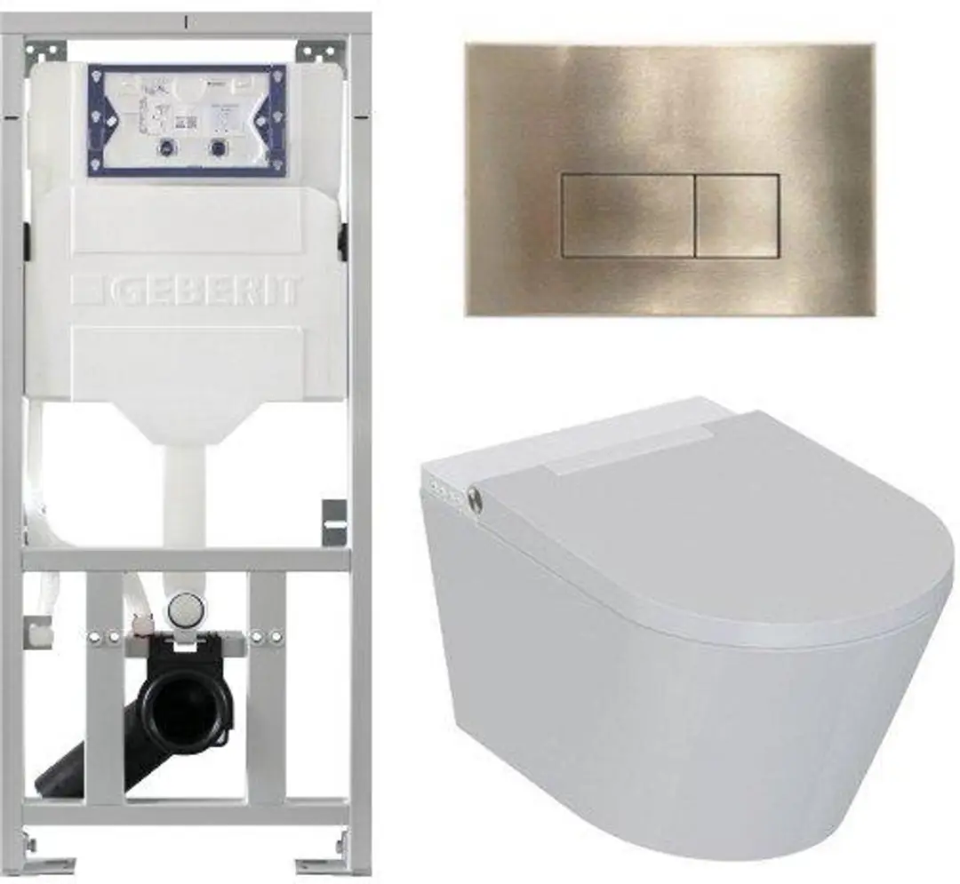 QeramiQ Luma Douche WC Set