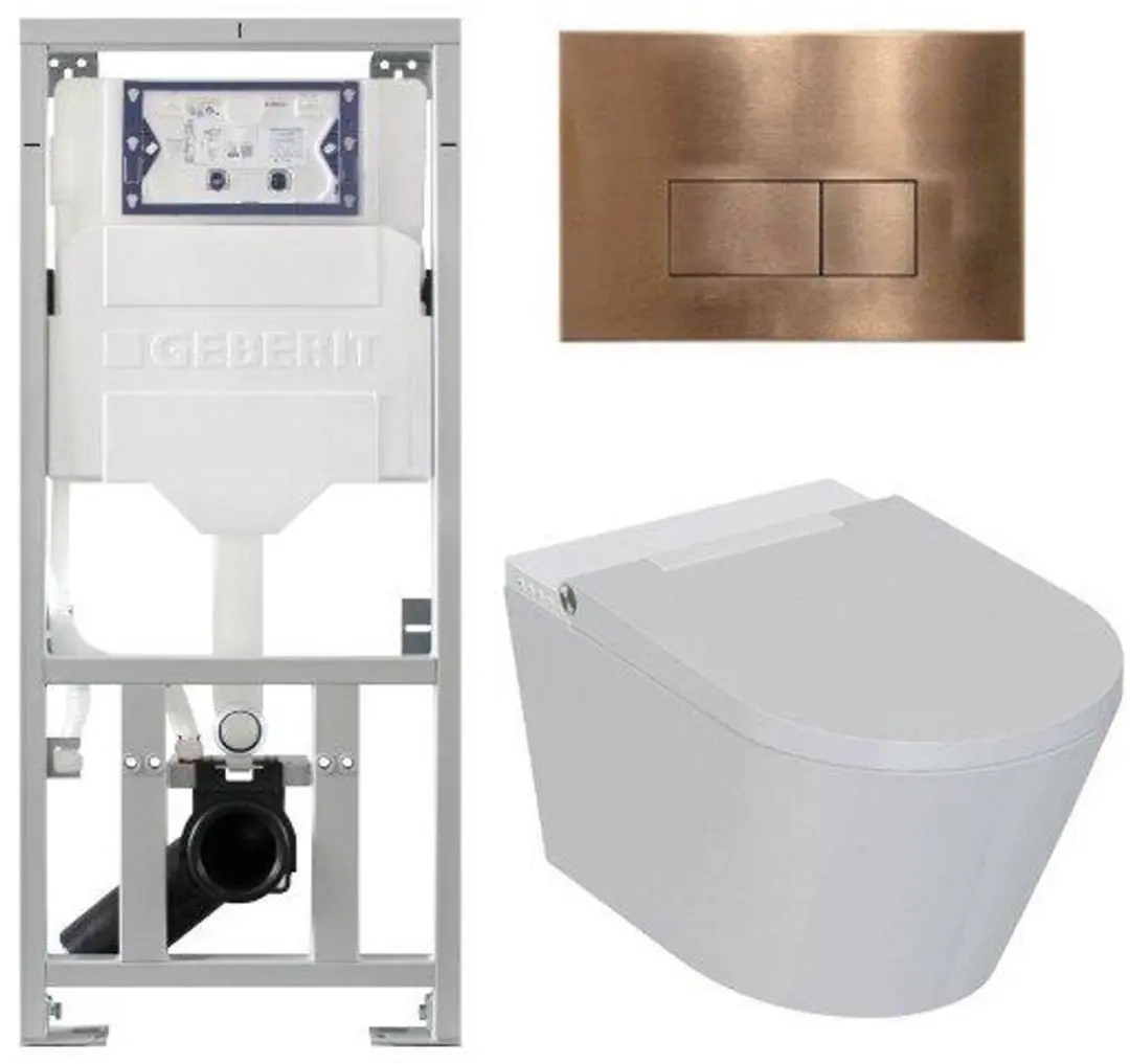 QeramiQ Luma Douche WC Set