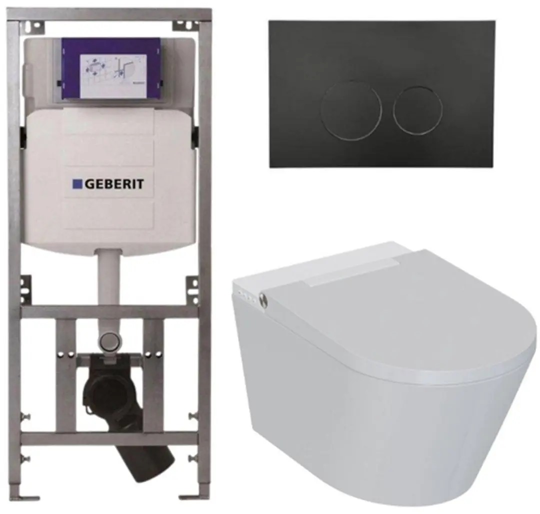 QeramiQ Luma Douche WC Set