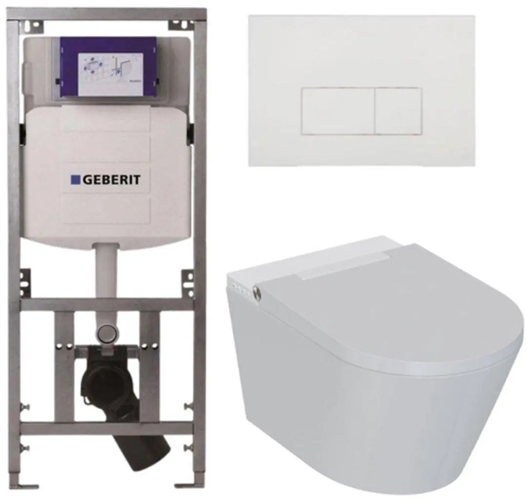 QeramiQ Luma Douche WC Set