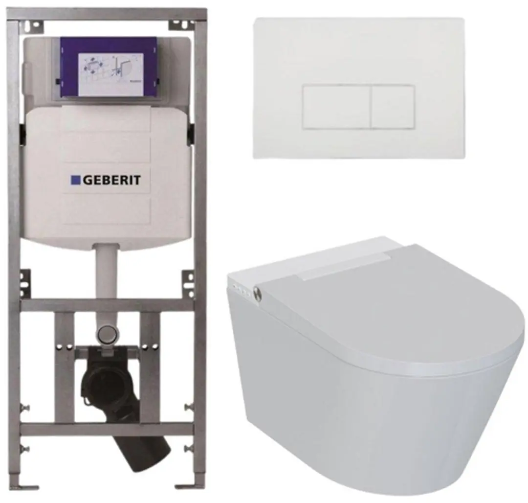 QeramiQ Luma Douche WC Set