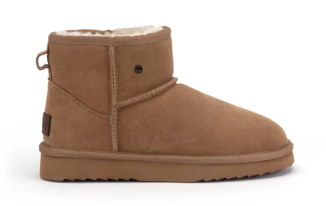 Warmbat Wallaby Suede Boot Dames Laarzen - Beige - afbeelding 2 van 2
