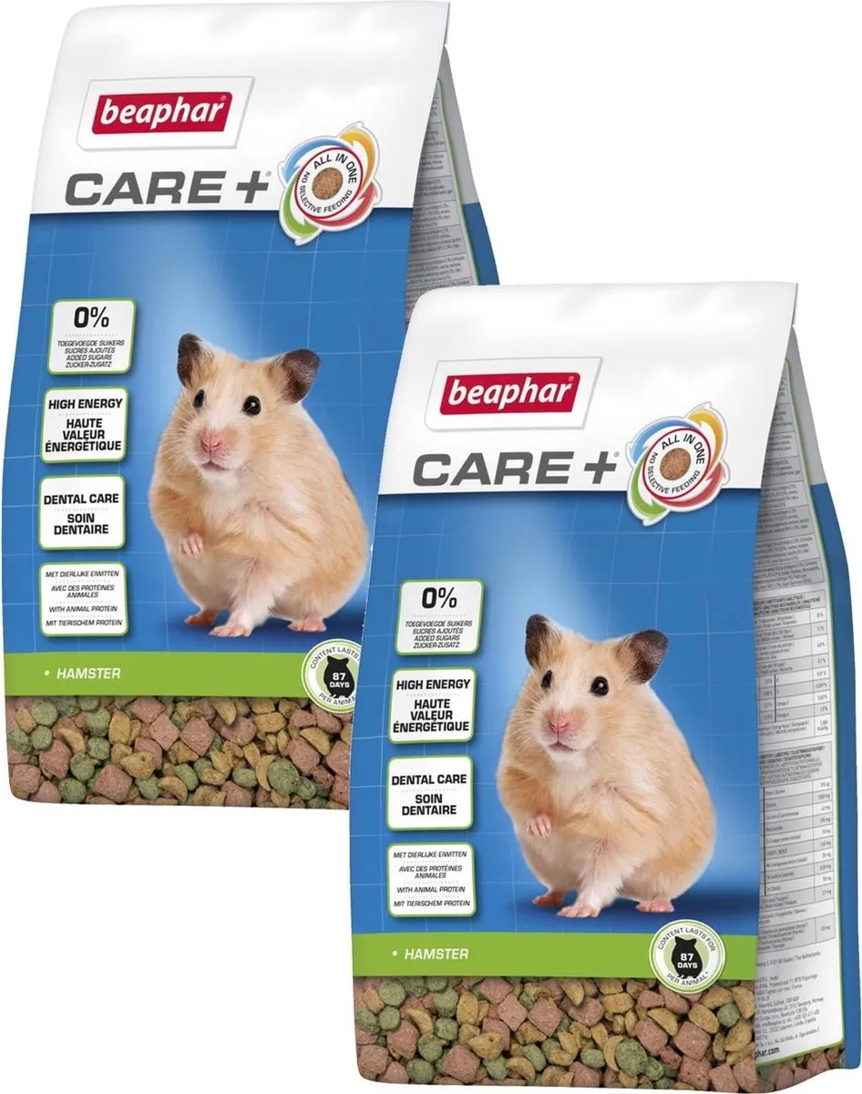 Beaphar Care+ Hamstervoer 1400g