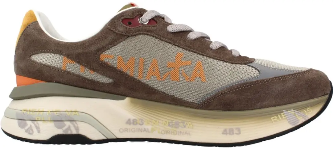 Premiata premium Moerun sneaker lever / taupe, 40 / 6.5