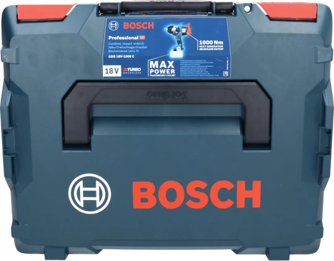 Bosch Professional GDS 18V-1000 C Slagmoeraanzetter - 2600 Slagen/min