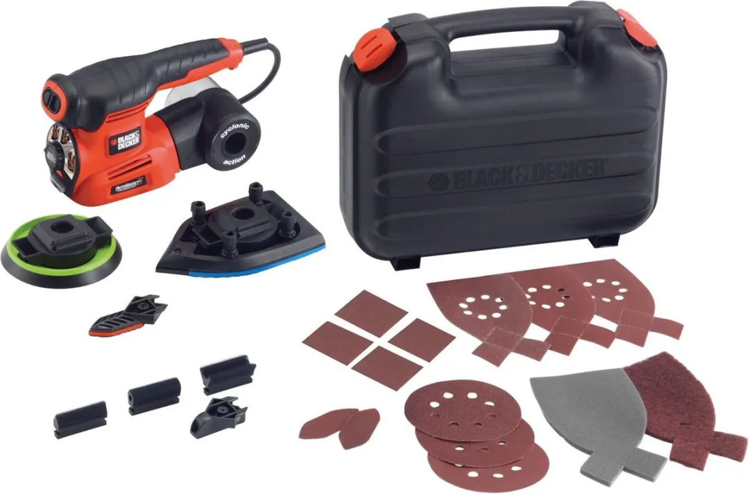 BLACK+DECKER Autoselect 4-in-1 Multischuurmachine KA280K-QS
