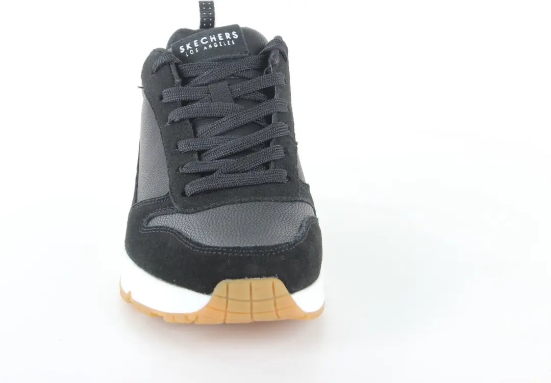 Skechers UNO Stacre Sneakers - Zwart/Wit - 40 - afbeelding 4 van 6
