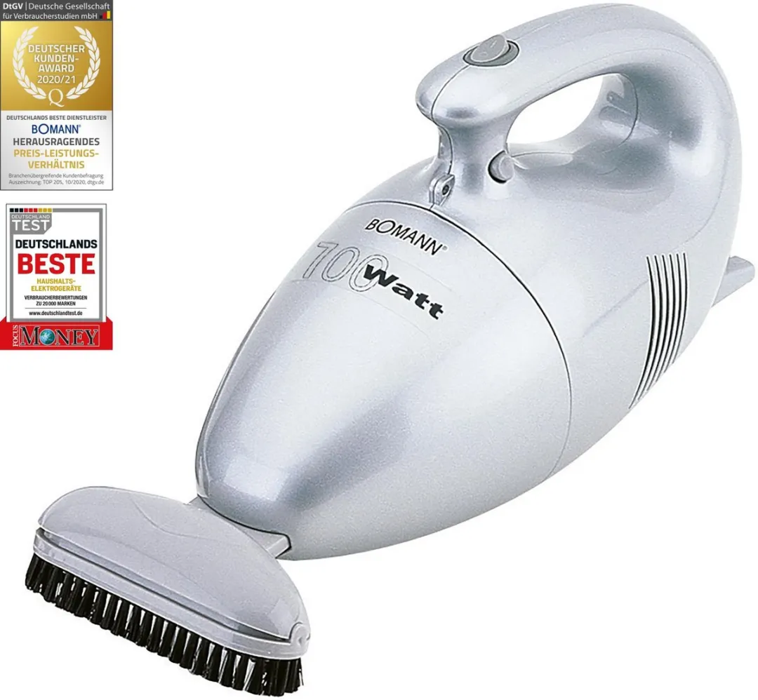Bomann CB947 Kruimelzuiger - 0,5L - Zilver