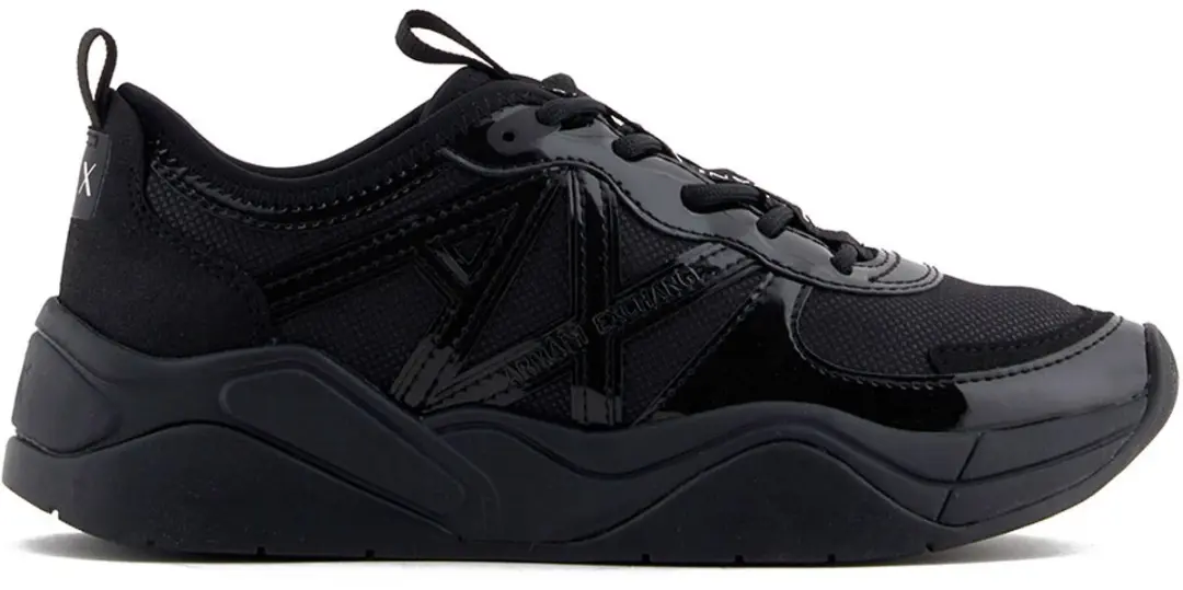 Armani Exchange Logo Dames Schoenen - Zwart - afbeelding 5 van 6