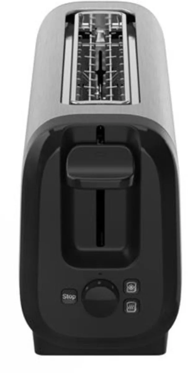 Moulinex LS5S0DE0 Broodrooster 2 Sneden 1430W - Zwart/Roestvrijstaal
