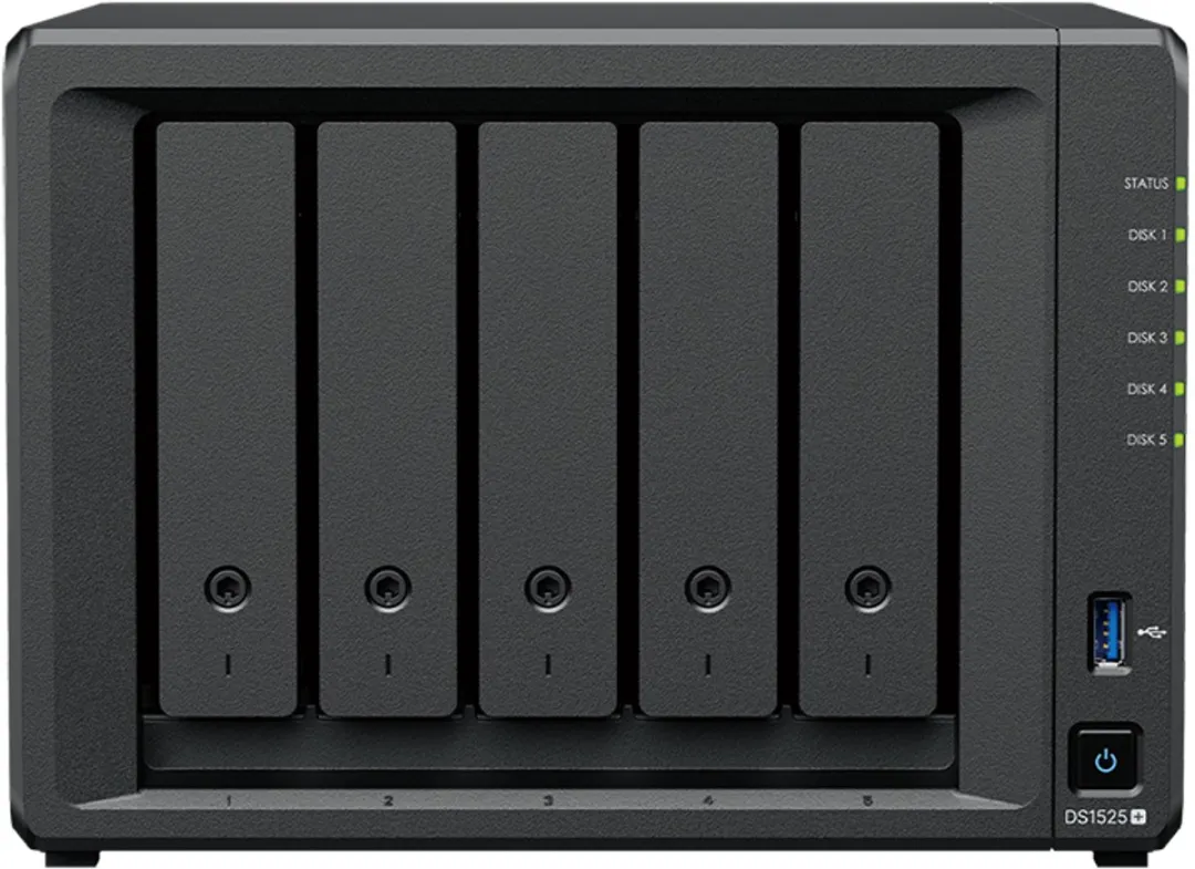 Synology DS1525+ NAS 5Bay - 30TB (5x6TB)
